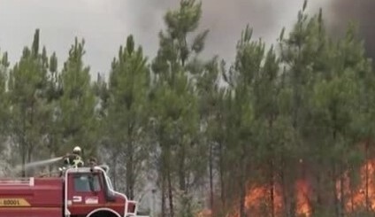 Евакуираха българи от Тасос заради големия пожар